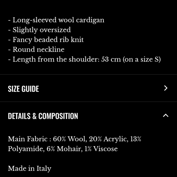 Sezane Randy Multicolor Striped Cardigan - Picture 3 of 3